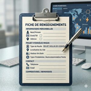 Fiche de renseignements